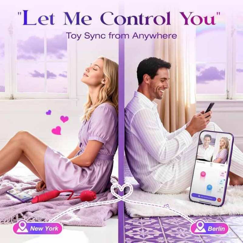 قرمزی گلابی وائبریٹنگ سکشن ڈلڈو