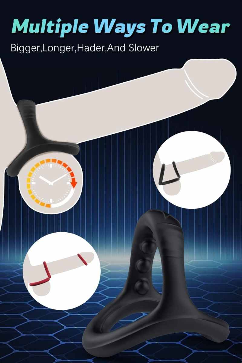 Singsing na tatsulok na pang-lock para sa kontrol ng bulalas