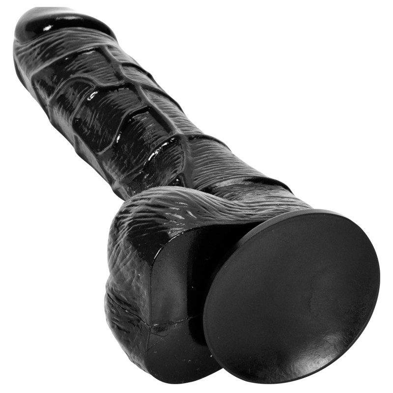 Black manual dildo(قضيب اصطناعي أسود يدوي)