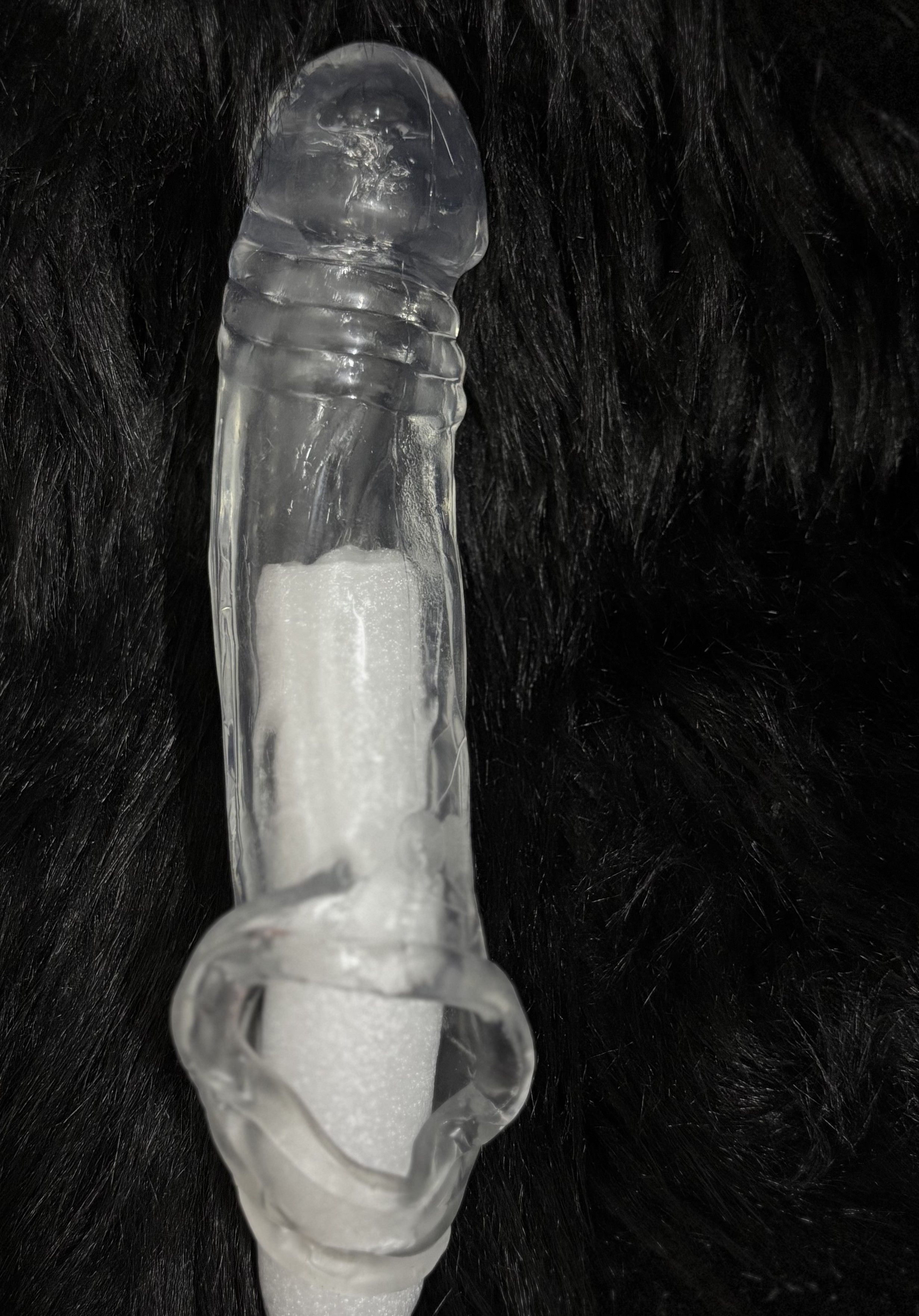 Crystal-Clear Curved Extension Sleeve with Support Ring