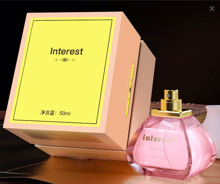 Interest Women’s Allure Perfume 50mL | Elegant Fragrance & Portable Design