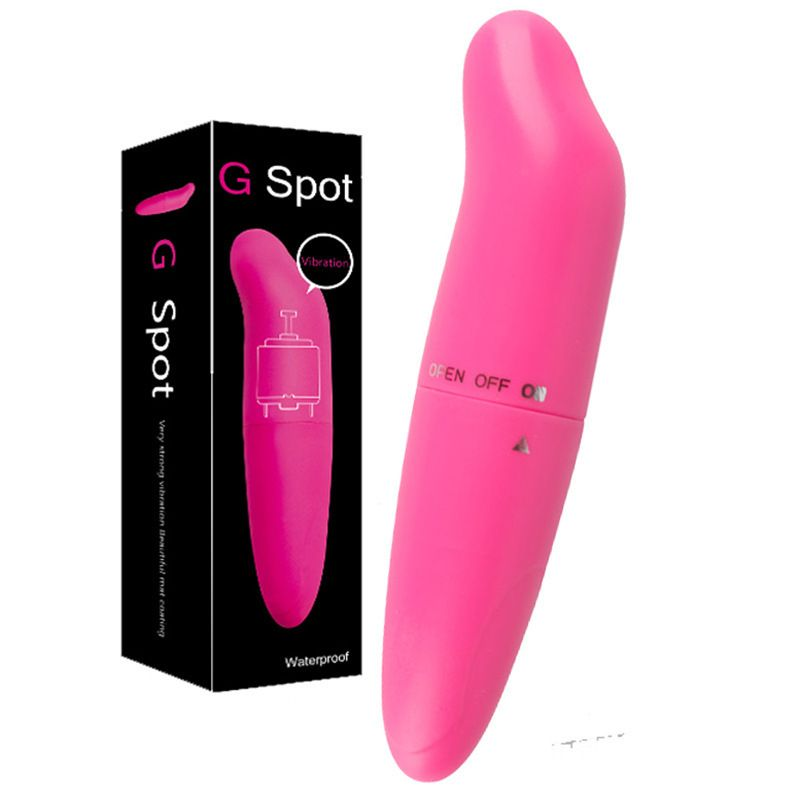 Mini Dolphin Curved Vibrating Massager – Contoured Design, Twist Control & Waterproof Portability