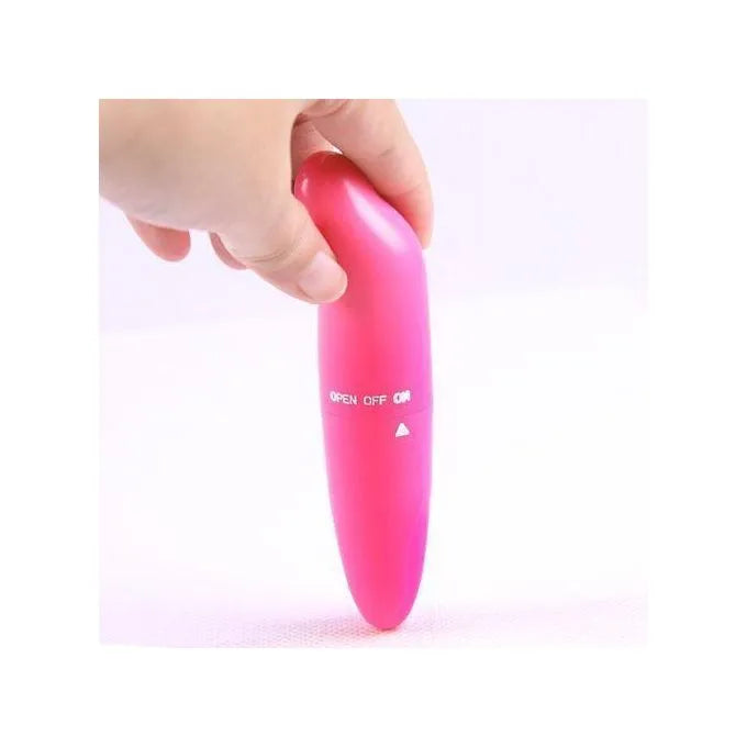 Mini Dolphin Curved Vibrating Massager – Contoured Design, Twist Control & Waterproof Portability