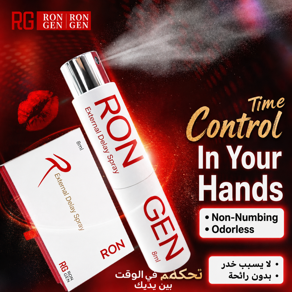 Ronggen 2023 Upgraded Men’s External Intimate Care Spray 8 mL | Compact, Easy-Apply & Quick-Drying