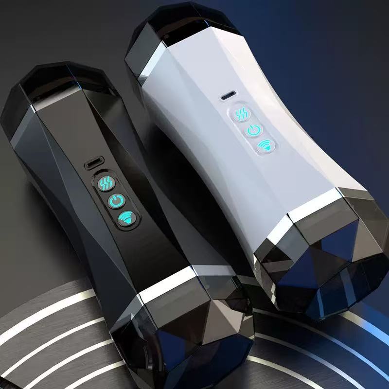 Smart Heated Men’s Intimate Massager | Digital Temperature Display & Electric Relaxation Cup