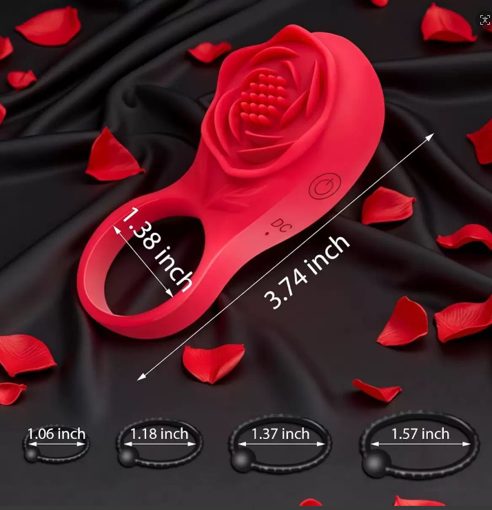 Hands-Free Waterproof Wearable Suction Vibrator