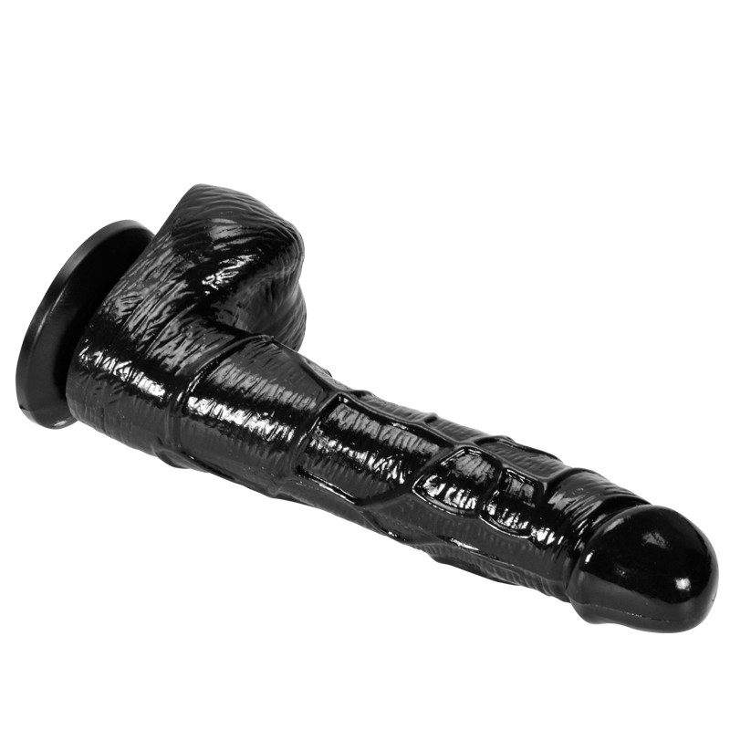 Black manual dildo(قضيب اصطناعي أسود يدوي)