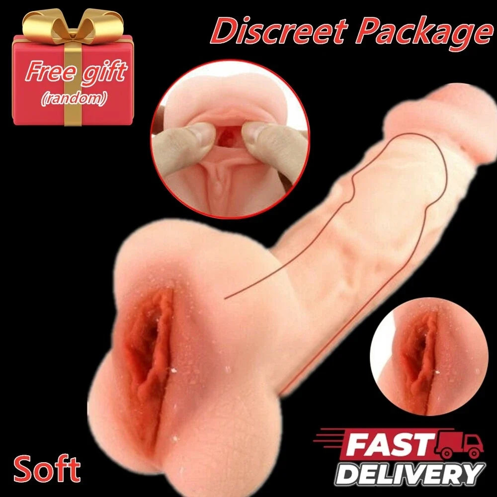 20CM Realistic Stretchable Extension Sleeve – 3CM Length Boost & Full-Body Base